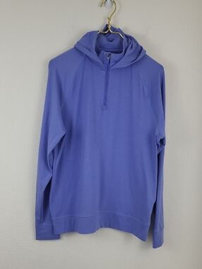 G/FORE Hoodie Luxe Men's Golf Quarter Zip Size Medium